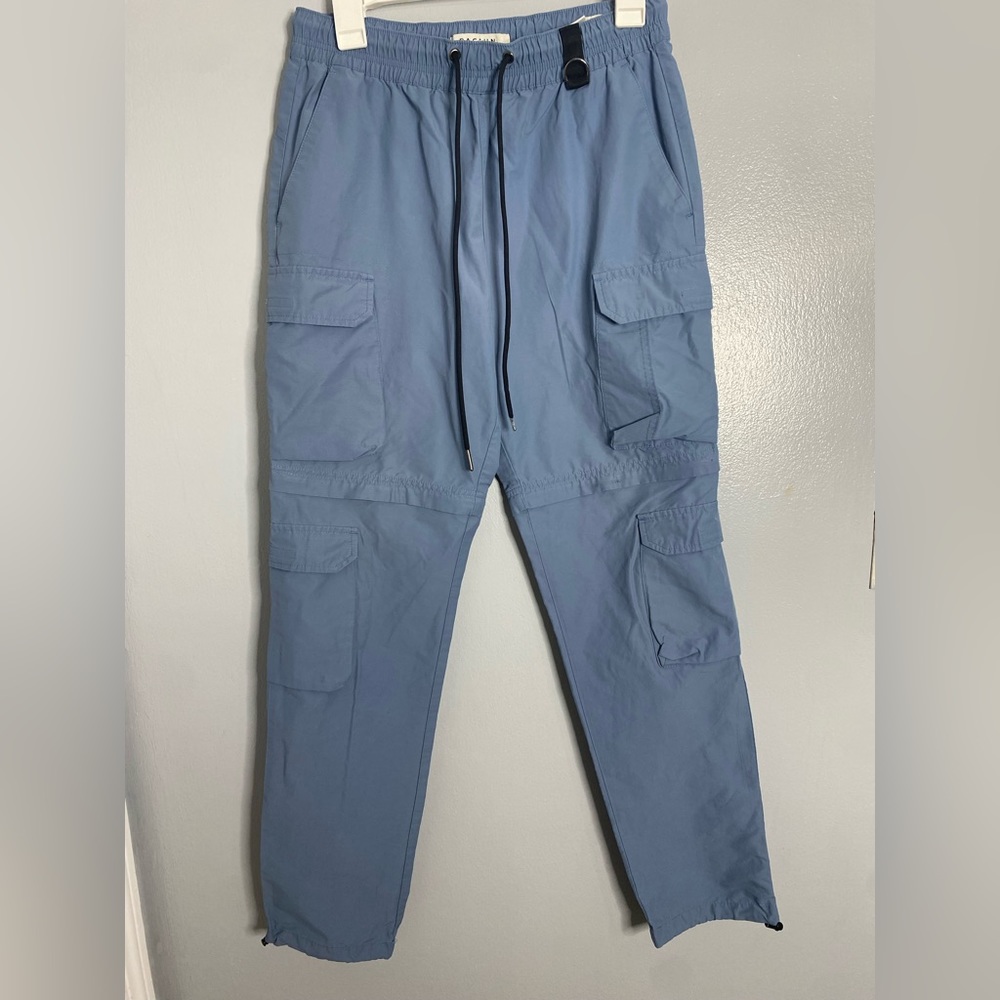 light blue cargo pants